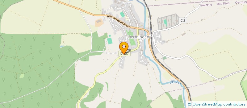 localisation de l'entreprise RIT TOITURE  OERMINGEN