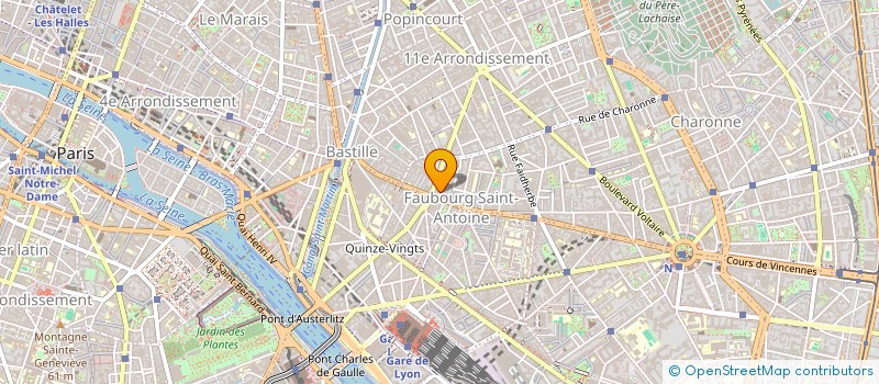 localisation de l'entreprise RITA  PARIS