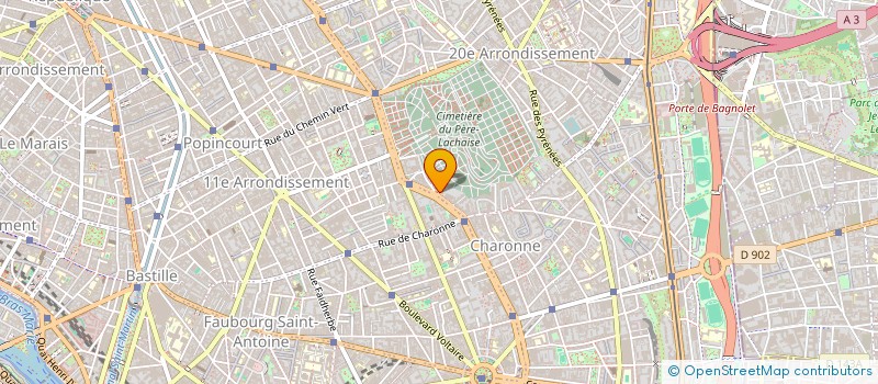 localisation de l'entreprise RITA HOLDING  PARIS