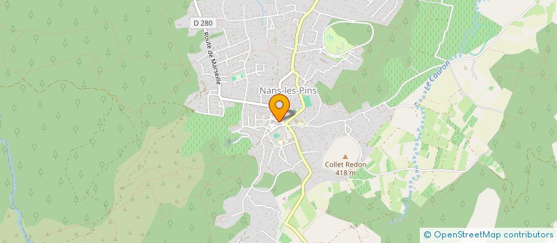 localisation de l'entreprise RITA SAVEURS DE L'OCEAN INDIEN  NANS-LES-PINS