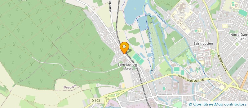 localisation de l'entreprise RITACOM  BEAUVAIS