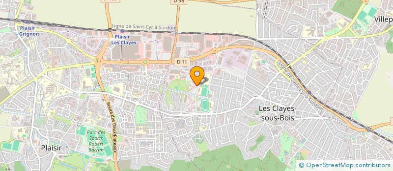 localisation de l'entreprise RITAL TRANSPORT à LES CLAYES-SOUS-BOIS