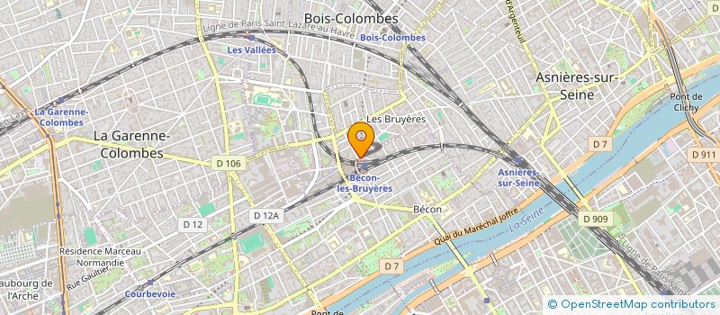 localisation de l'entreprise RITALS MUSIC  ASNIERES-SUR-SEINE