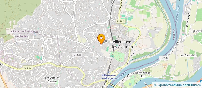 localisation de l'entreprise RITAN INVEST  VILLENEUVE-LES-AVIGNON