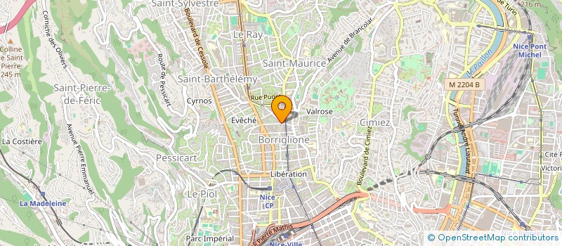 localisation de l'entreprise RITCH à NICE