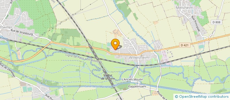 localisation de l'entreprise RITLENG REVALORISATIONS GRAND EST  ROHR