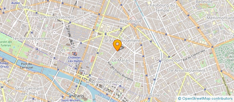 localisation de l'entreprise RITME INFORMATIQUE  PARIS