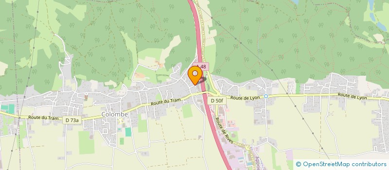 localisation de l'entreprise RITON FINANCE  COLOMBE