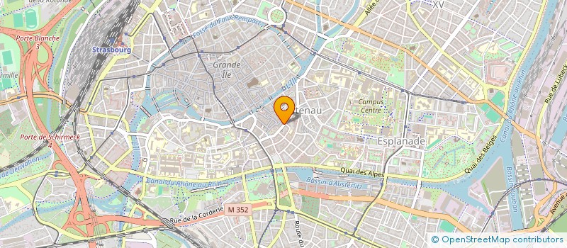 localisation de l'entreprise RITONI ORGANISATION  STRASBOURG