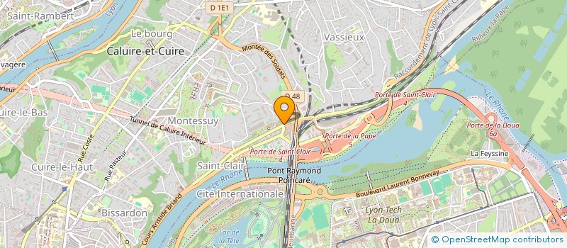 localisation de l'entreprise RITOU IMPORT EXPORT  CALUIRE-ET-CUIRE