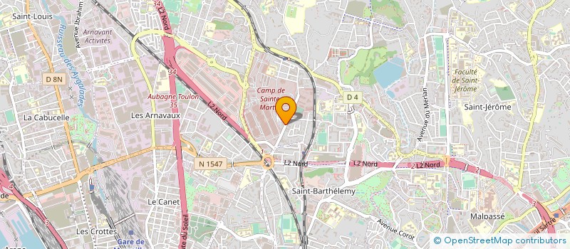 localisation de l'entreprise RITROKOPE  MARSEILLE