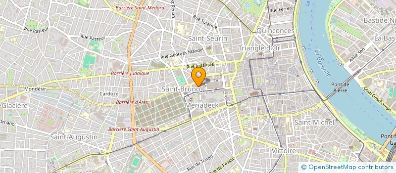 localisation de l'entreprise RITS  BORDEAUX