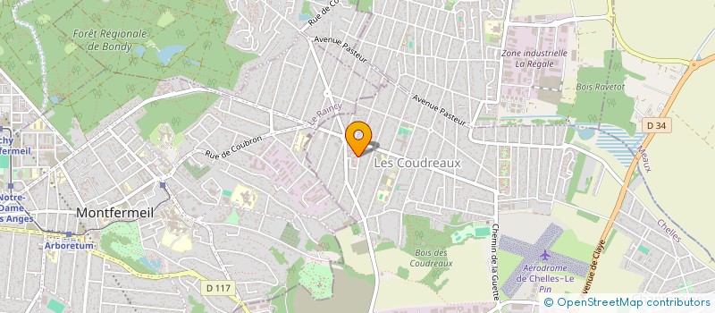 localisation de l'entreprise RITS à CHELLES