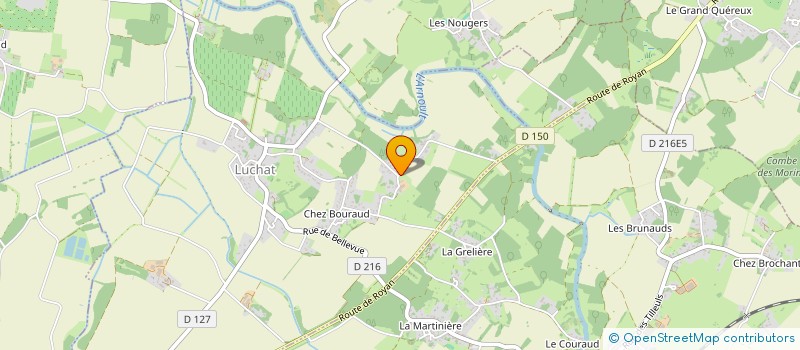 localisation de l'entreprise RITTER  LUCHAT