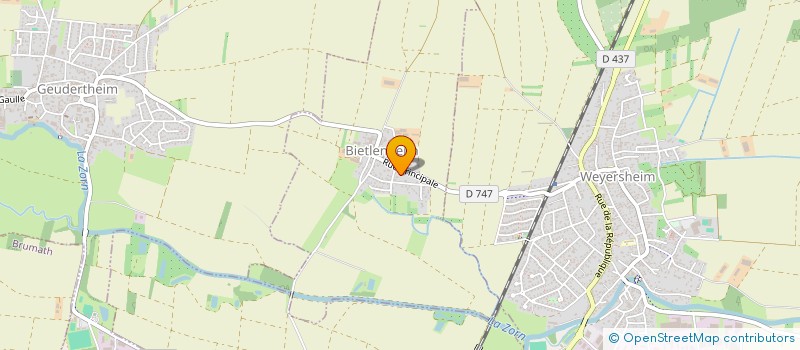 localisation de l'entreprise RITTER CLEAN SERVICES  BIETLENHEIM