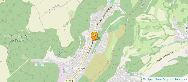 localisation de l'entreprise RITTER RODA INDIVISION  ALGRANGE