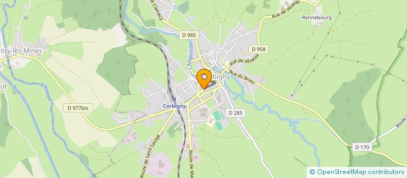 localisation de l'entreprise RITU'ELLES BEAUTE à CORBIGNY