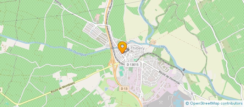 localisation de l'entreprise RITUAL RENOVATION  SAINT-THIBERY