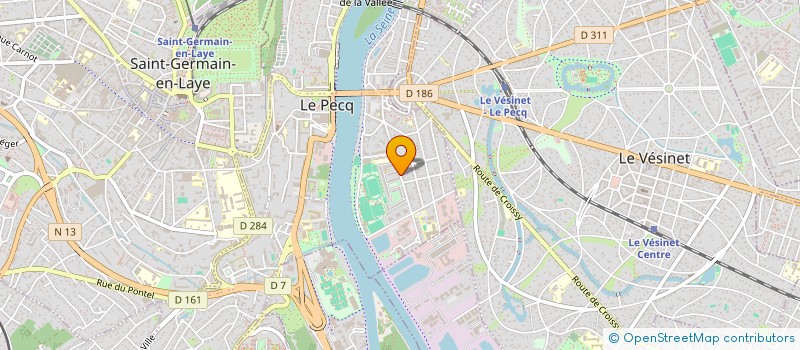 localisation de l'entreprise RITUEL CAFE  LE PECQ