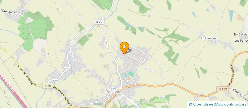 localisation de l'entreprise RITUEL TAXI 31  VERFEIL