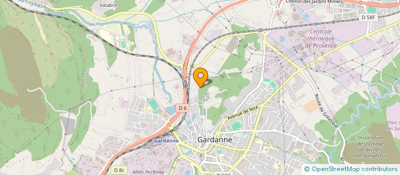 localisation de l'entreprise RITUELS BEAUTE  GARDANNE