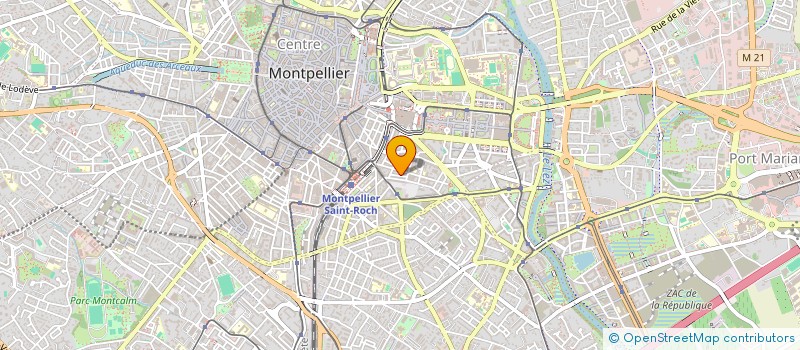 localisation de l'entreprise RITZ AUTO à MONTPELLIER