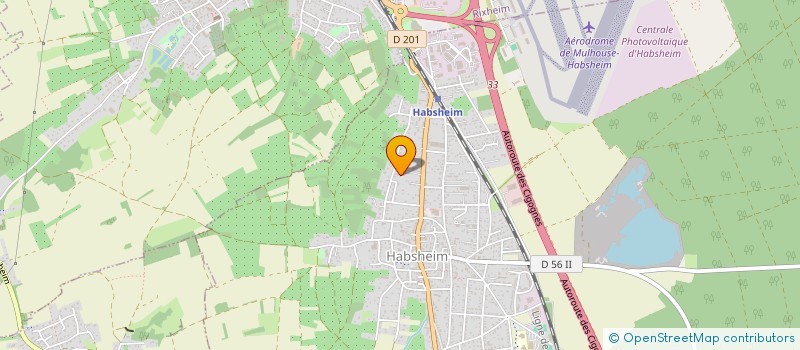 localisation de l'entreprise RITZLER IMPORT AUTOS  HABSHEIM