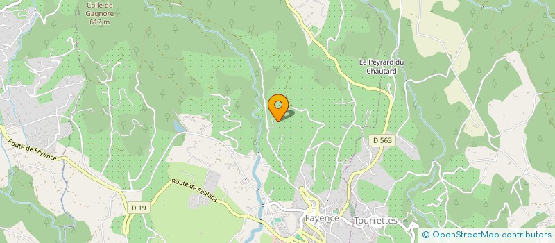 localisation de l'entreprise RIV'ANJE  FAYENCE