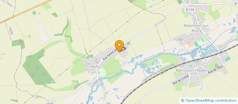 localisation de l'entreprise RIV'IMMO  TREUX