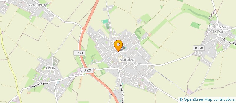 localisation de l'entreprise RIV'ORTHO  MATHIEU