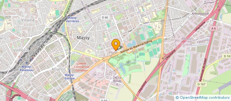 localisation de l'entreprise RIV RENOVATION à MASSY