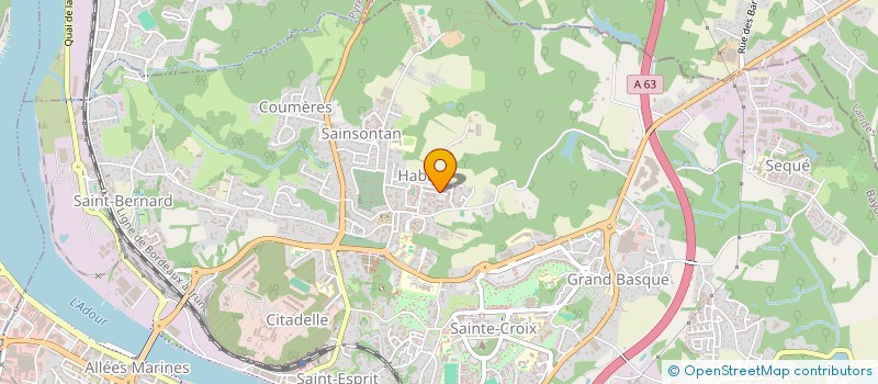 localisation de l'entreprise RIVA à BAYONNE