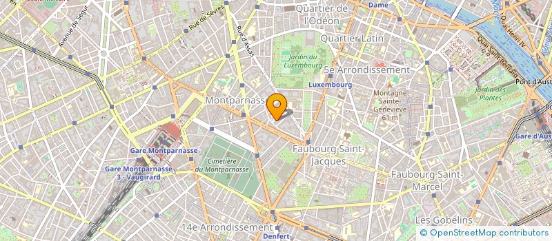 localisation de l'entreprise RIVA  PARIS