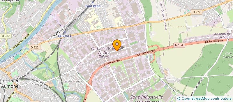 localisation de l'entreprise RIVA  SAINT-OUEN-L'AUMONE