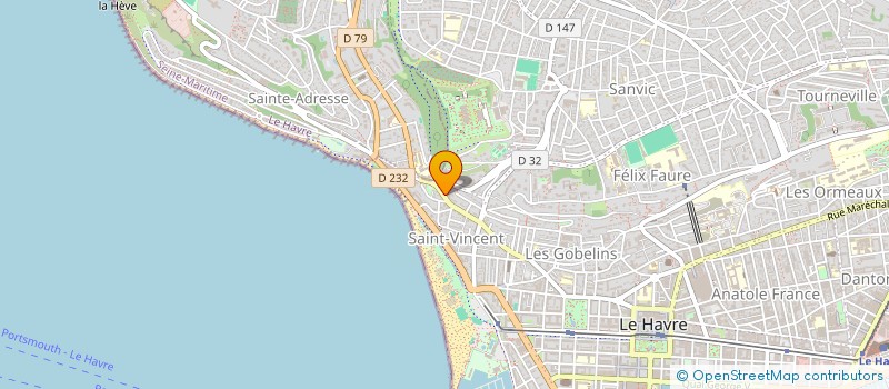 localisation de l'entreprise RIVA AUTOMOBILES à LE HAVRE