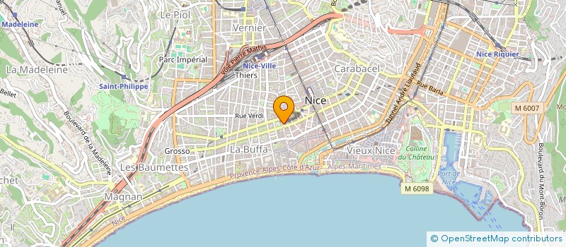 localisation de l'entreprise RIVA CAPITAL à NICE