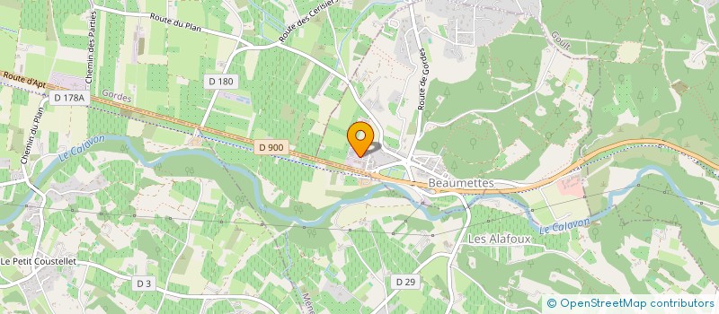 localisation de l'entreprise RIVA CONSTRUCTION à BEAUMETTES