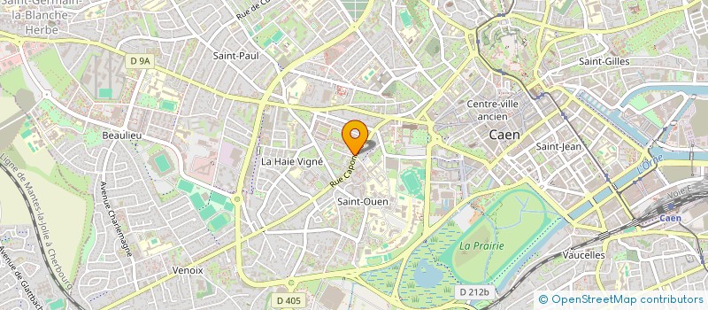 localisation de l'entreprise RIVA FLOC à CAEN
