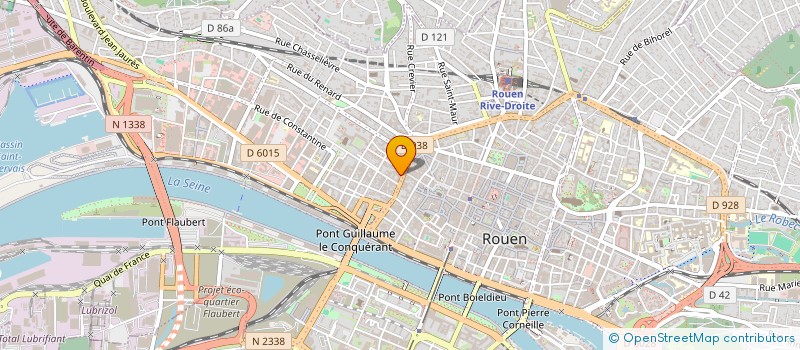 localisation de l'entreprise RIVADA à ROUEN