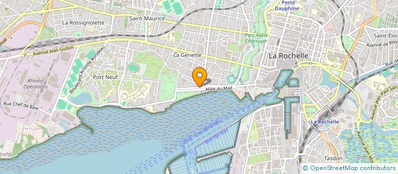 localisation de l'entreprise RIVAGE  LA ROCHELLE