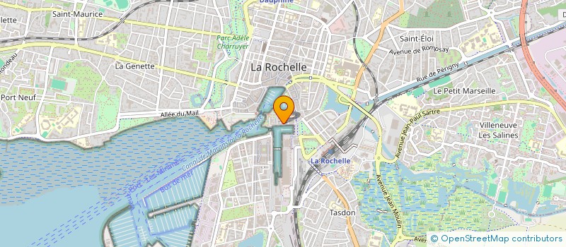 localisation de l'entreprise RIVAGE  LA ROCHELLE