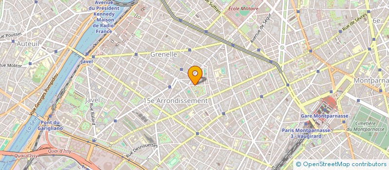 localisation de l'entreprise RIVAGE  PARIS