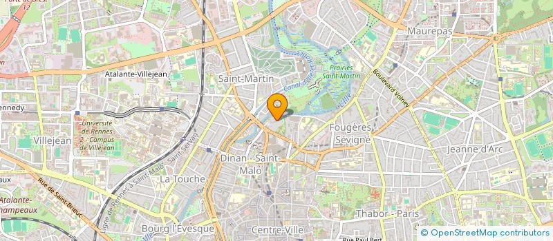 localisation de l'entreprise RIVAGE CONSEIL à RENNES
