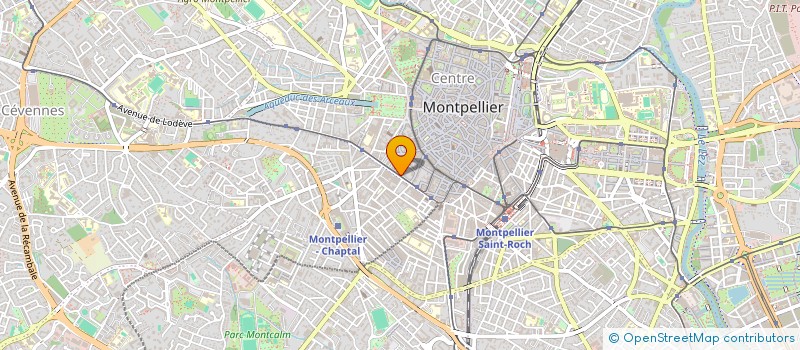 localisation de l'entreprise RIVAGES à MONTPELLIER