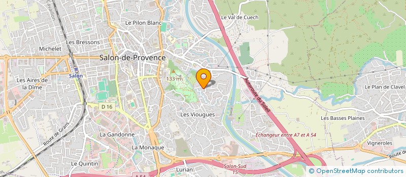 localisation de l'entreprise RIVAGES  SALON-DE-PROVENCE