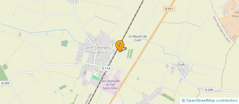 localisation de l'entreprise RIVAGES CONSEILS ET DEVELOPPEMENT  SAINT-PIERRE-D AMILLY