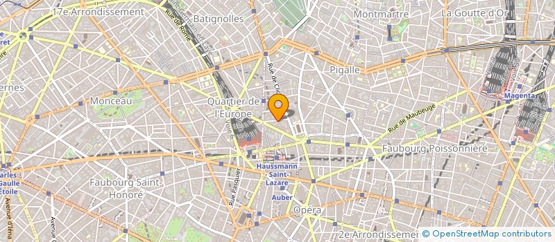 localisation de l'entreprise RIVAGES DES REVES COMPAGNIE DE THEATRE ET DANSE  PARIS