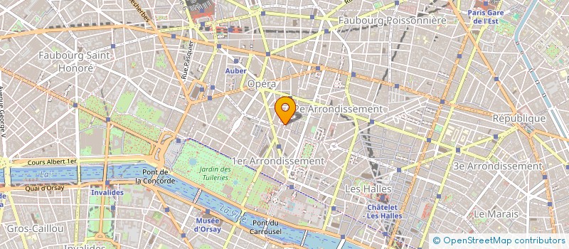 localisation de l'entreprise RIVAGES ET DECOUVERTES à PARIS