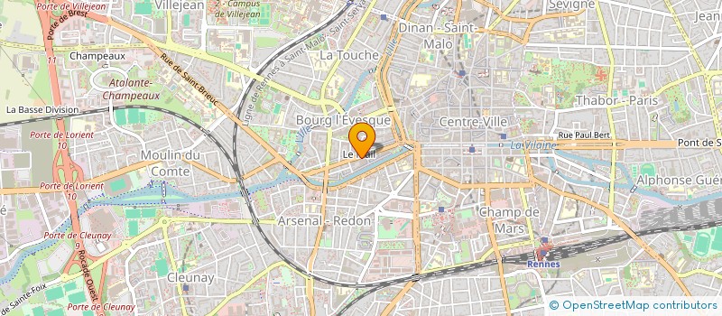 localisation de l'entreprise RIVAGES EXOTIQUES RIVEX à RENNES