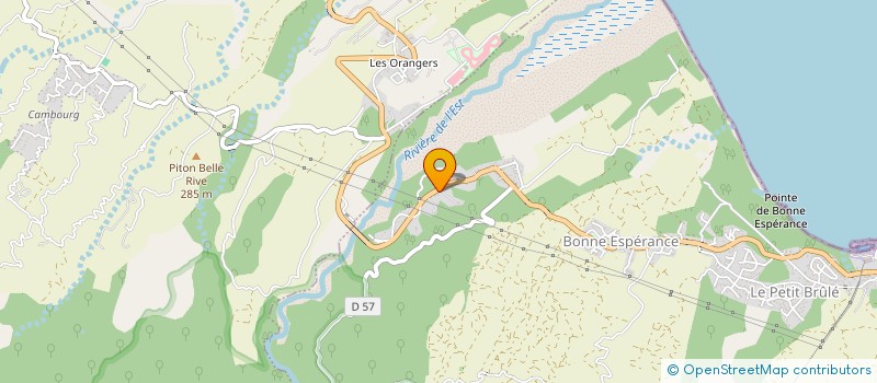 localisation de l'entreprise RIVAGES & PATRIMOINE à SAINTE-ROSE